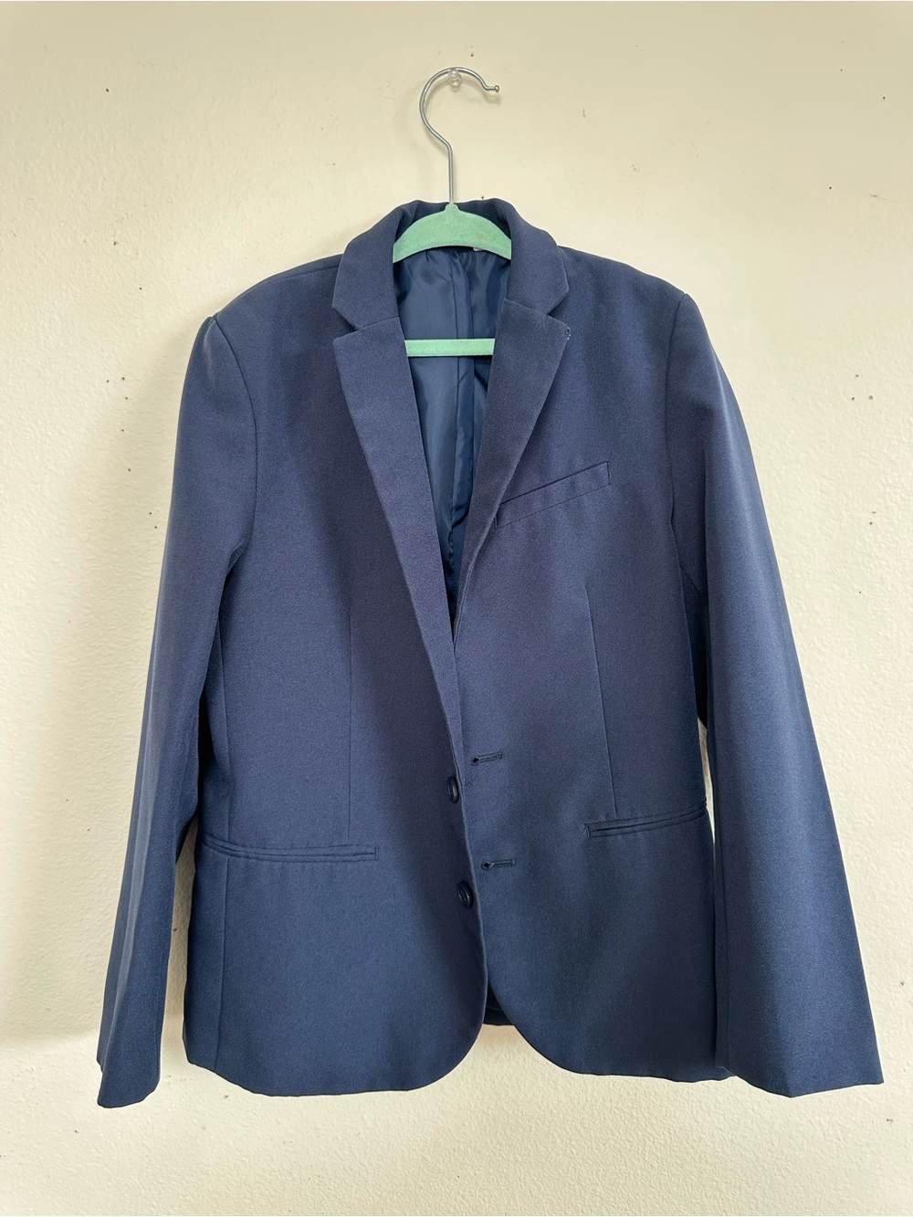 H&M Boys Navy Blazer - Classic Two-Button